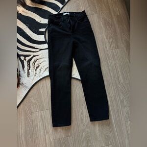 The loft slim straight leg. Classic Black Women's Jeans